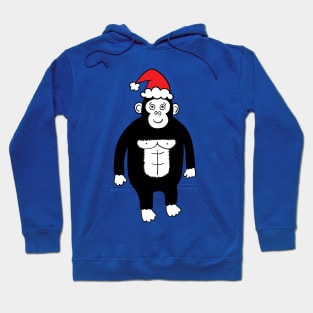 Christmas gorilla Hoodie